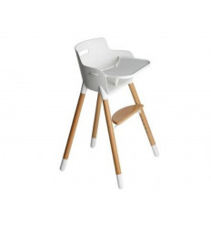 BABY BABY CHAIR CLEAR LACQ. W. PLASTIC
