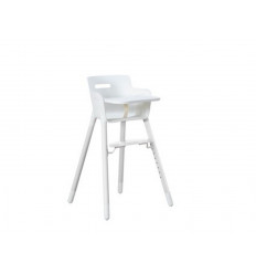BABY BABY CHAIR F.WHT. W. PLASTIC TRAY