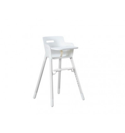 BABY BABY CHAIR F.WHT. W. PLASTIC TRAY