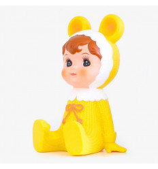 WOODLAND DOLL MONEY BOX YELLOW 6