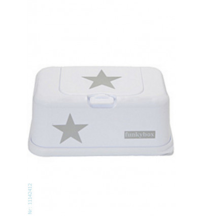 FUNKYBOX WIT ZILVER STER 20