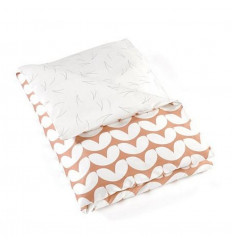 PLAYMAT HEARTS/PINENEEDLE PINK-GREY 6
