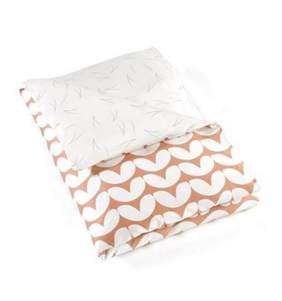 PLAYMAT HEARTS/PINENEEDLE PINK-GREY 6