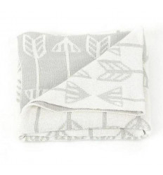 BLANKET ARROWS GREY 6