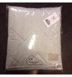 BABY BLANKET GREY WAVE OCS 6