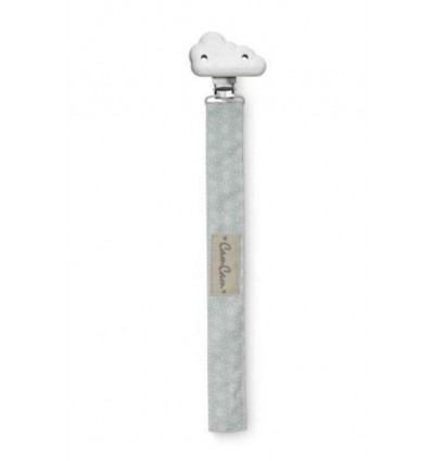 PACIFIER STRING SASHIKO MINT GOTS 6