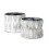 MINI BASKETS ARROWS GREY 6