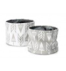 MINI BASKETS ARROWS GREY 6