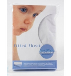 AEROSLEEP FITTED SHEET ECRU 40X80 22