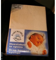 HOESLAKEN BED SPONS ECRU 70X140 BABY WOR