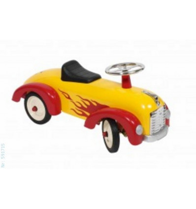 PORTEUR JAUNE AV DES FLAMMES ROUGES 201