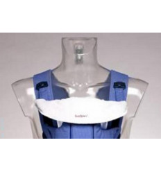 BIB FOR BABY CARRIER WHITE 8