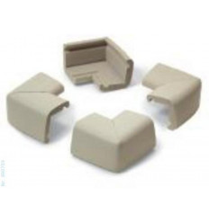 4 COINS DE PROTECTION PETIT GRIS 23