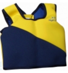 SWIM TRAINER JACKET BOYS BLUE/YELL 202