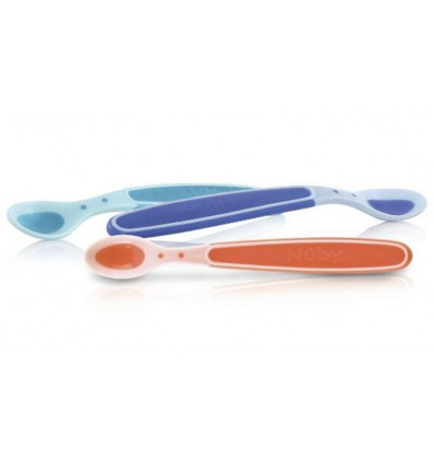 CUILLERES THERMOSENSIBL ROSE 3PC 3M 23