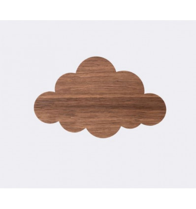 CLOUD LAMP SMOKED OAK 6