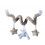 ACTIVITEITENSPIRAAL 7 BLAUWE POUDRE D'ET