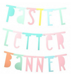 LETTER BANNER PASTEL 8