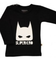 T-SHIRT LM SUPERHERO ZWART 7