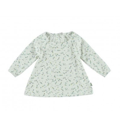 HAPPY ORGANIC NB DRESS OFF WHITE