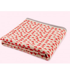 STONE BLANKET COT RED 6