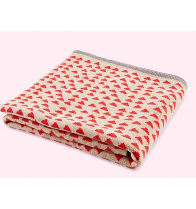 STONE BLANKET COT RED 6
