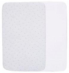 SET 2 HOESLAKENTJES CHICCO N2M SILVER 9