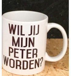 COFFEEMUG WIL JIJ MIJN PETER WORDEN ?