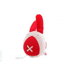 MUZIEKDOOS PLEUN CANVAS ROOD 1