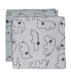 SWADDLE 2-PACK CONTOUR BLUE 25