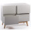 TRENDY COMMODE 4 TIROIRS-BLANC 251