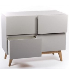 TRENDY COMMODE 4 TIROIRS-BLANC 251
