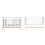 TRENDY BED/BANK 140 70 CM-WHITE 251