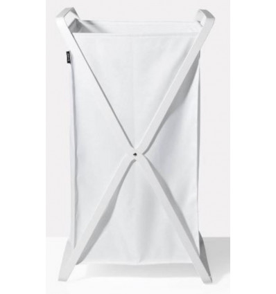LAUNDRY BASKET TOWER WHITE 20