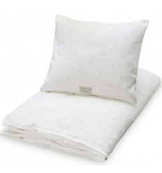 JUNIOR BEDDING DOT CREME/GREY GOTS 6