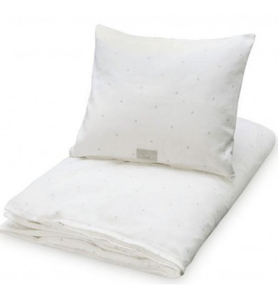 JUNIOR BEDDING DOT CREME/GREY GOTS 6