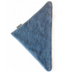 BANDANA KLEIN MET DRUKKNOOP BLAUW 20