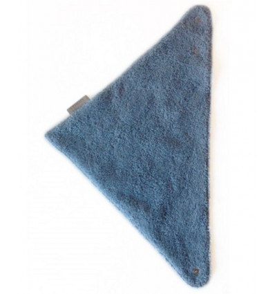 BANDANA KLEIN MET DRUKKNOOP BLAUW 20