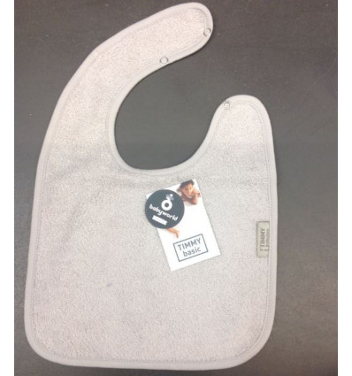 BAVOIR GRAND BOUTONS PRESSION GRIS 201