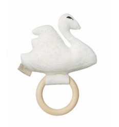 SWAN RATTLE OFF WHITE OCS 6