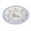 PLATE WITH SILICONE LELA LIGHT BLUE 6