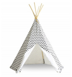 ARIZONA TIPI HORIZON LINE ZIG ZAG BLACK