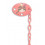 SX FUSION SPEENKETTING OVAAL PINK INDIAN