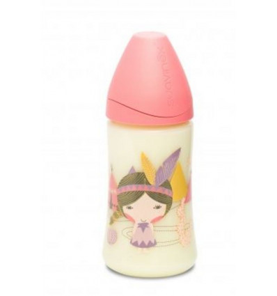 SX FUSION FLES SIL 3POS. 270ML PINK 20