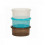 B-BOWLS 730ML 3 PCS WIT-GRIJS-BLAUW 232