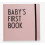 BABY'S FIRST BOOK PINK 7