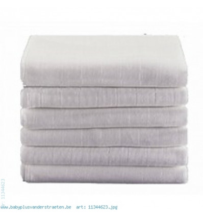 LANGES TETRA COTON 6PC 70X70 BLANC 23