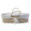 HABILLAGE PANIER MOISE JERSEY GRIS 25