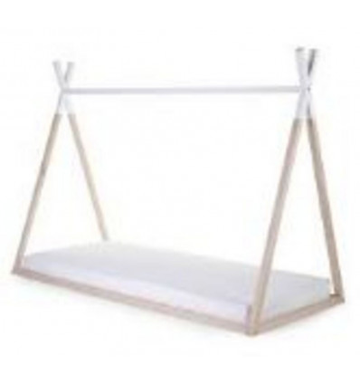TIPI LIT JUNIOR NAT/BLANC 90X200 243