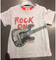 TEE SHIRT GARCON GRIS CHINE 36M 7
